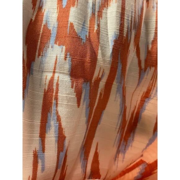 Nine West Orange Chevron Sundress XL - Picture 4 of 4